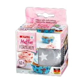 SPAR Muffinförmchen Stern 60 Stück