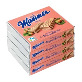 Manner Neapolitaner Schnitten 4er-Packung