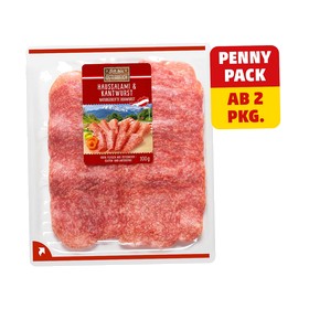 Haussalami & Kantwurst od. Ungarische Salami