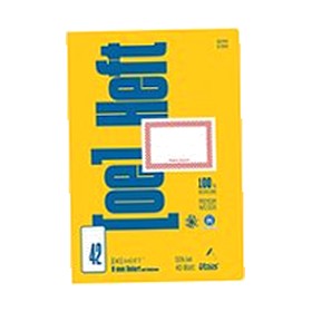 Format OE Heft 42, A4, liniert mit Rahmen, 40 Blatt